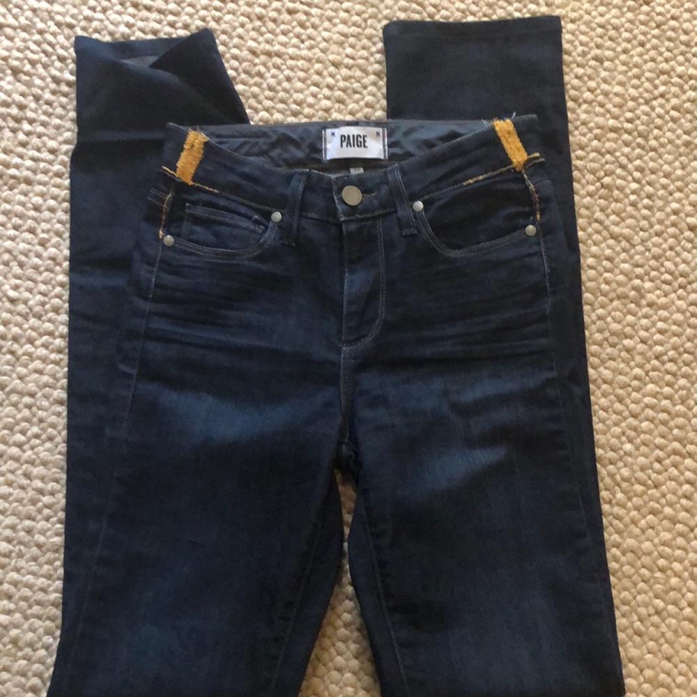 Paige Dark Wash Jeans